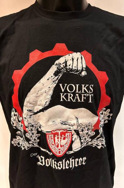 T-Hemd "Volkskraft" schwarz
